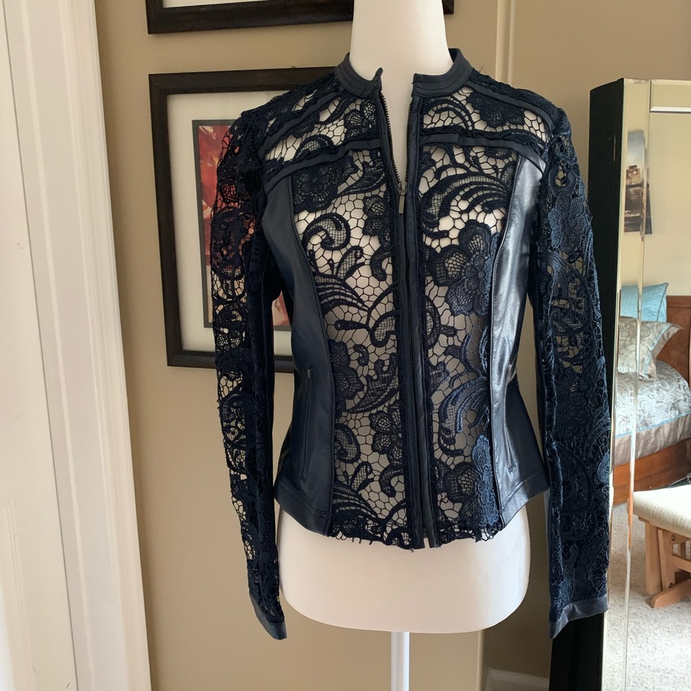 🔥Leather and Lace INC jacket🔥